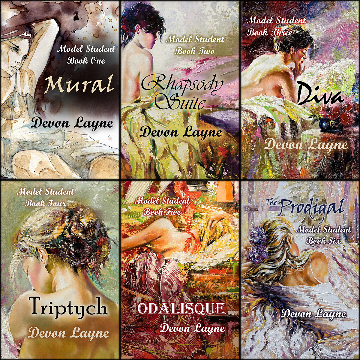 Model Student series covers