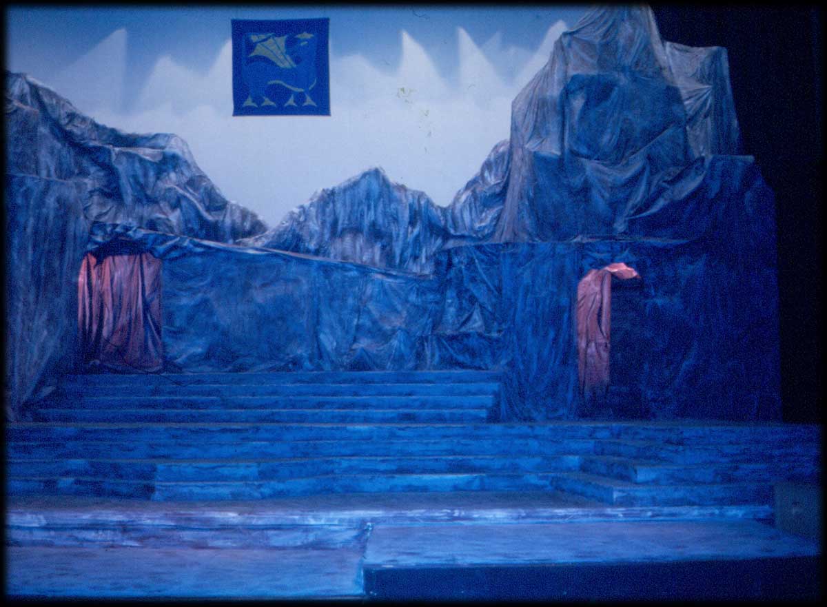 Setting for King Lear, 1971