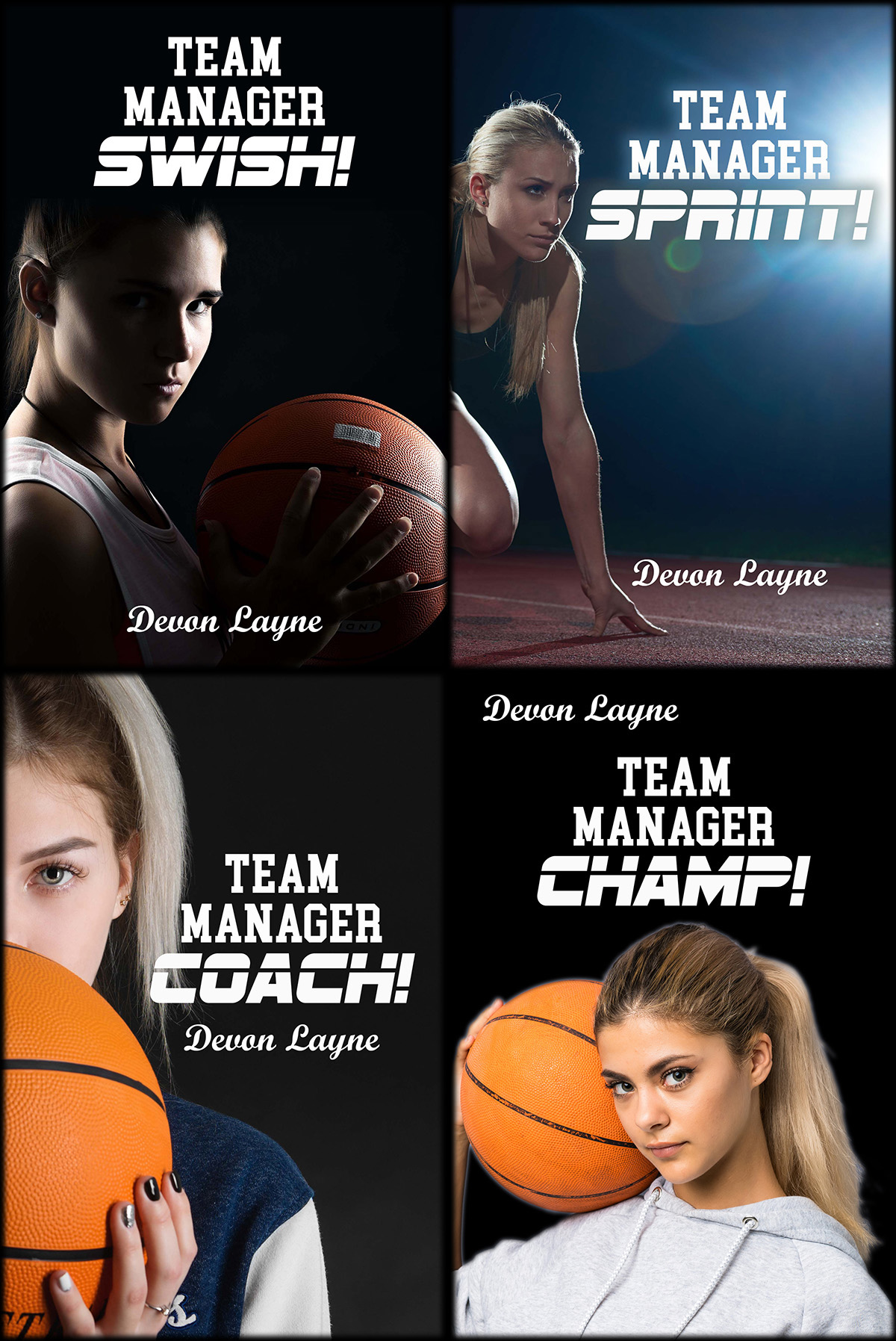 covers of Team Manager series