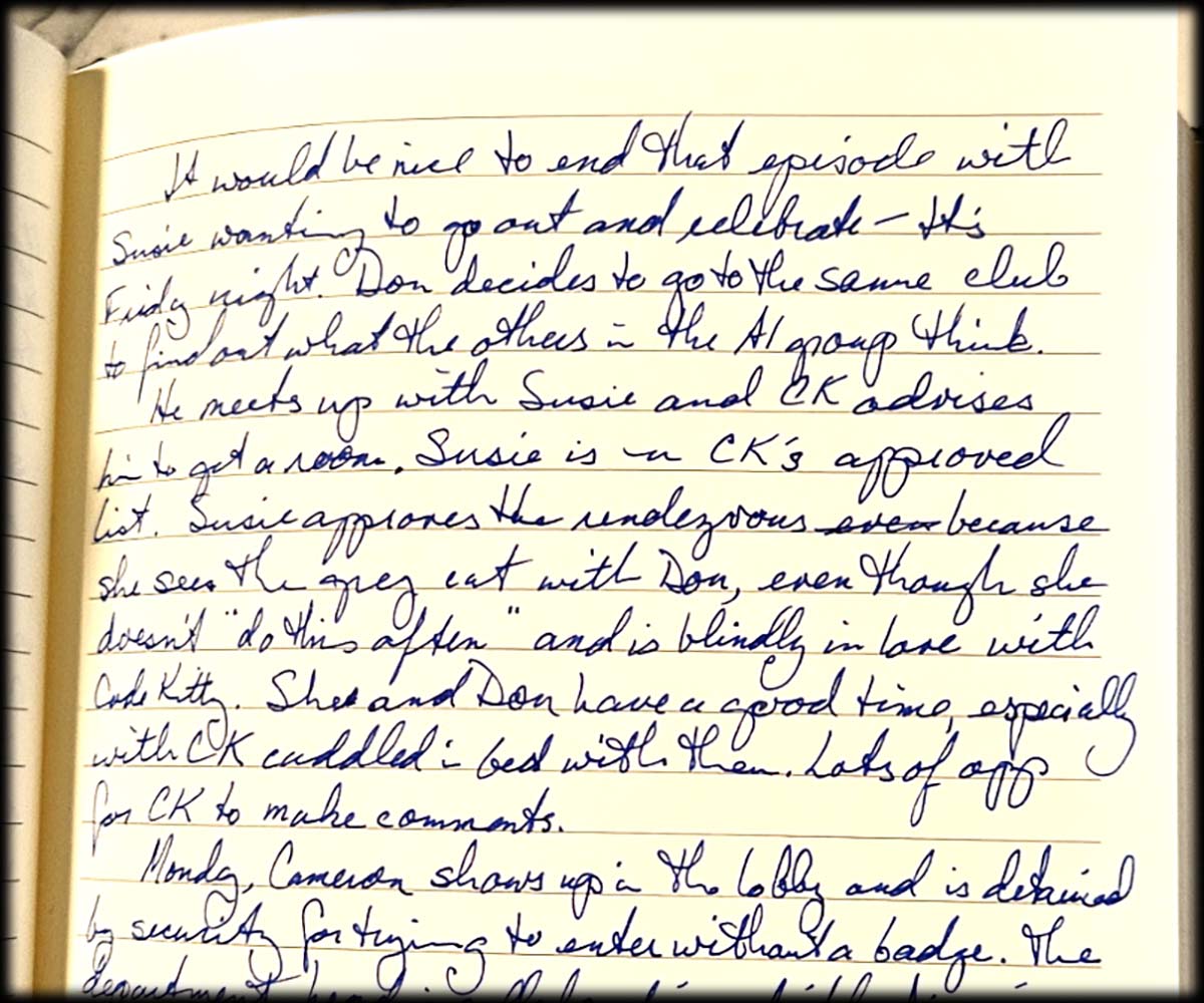 a page from my journal